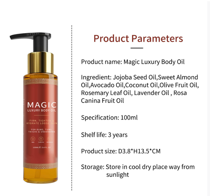 Magic Glow Body Oil – Deep Hydration & Radiance for Silky Smooth Skin