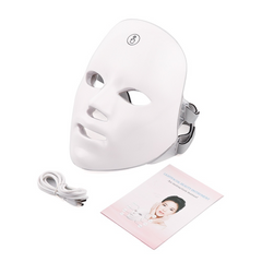 LED Light Therapy Facial Beauty Device – Brighten, Firm & Rejuvenate at Home