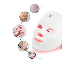 LED Light Therapy Facial Beauty Device – Brighten, Firm & Rejuvenate at Home