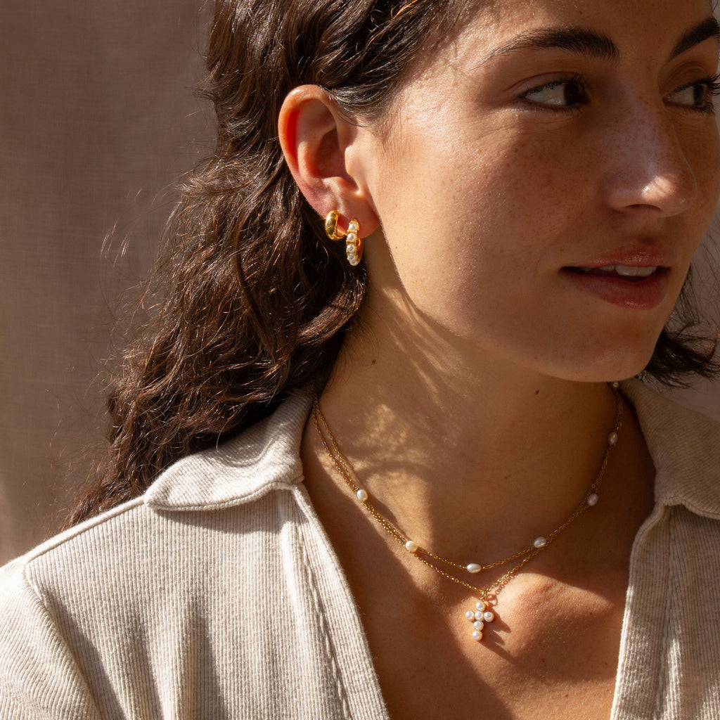 Helena Hoop Earrings