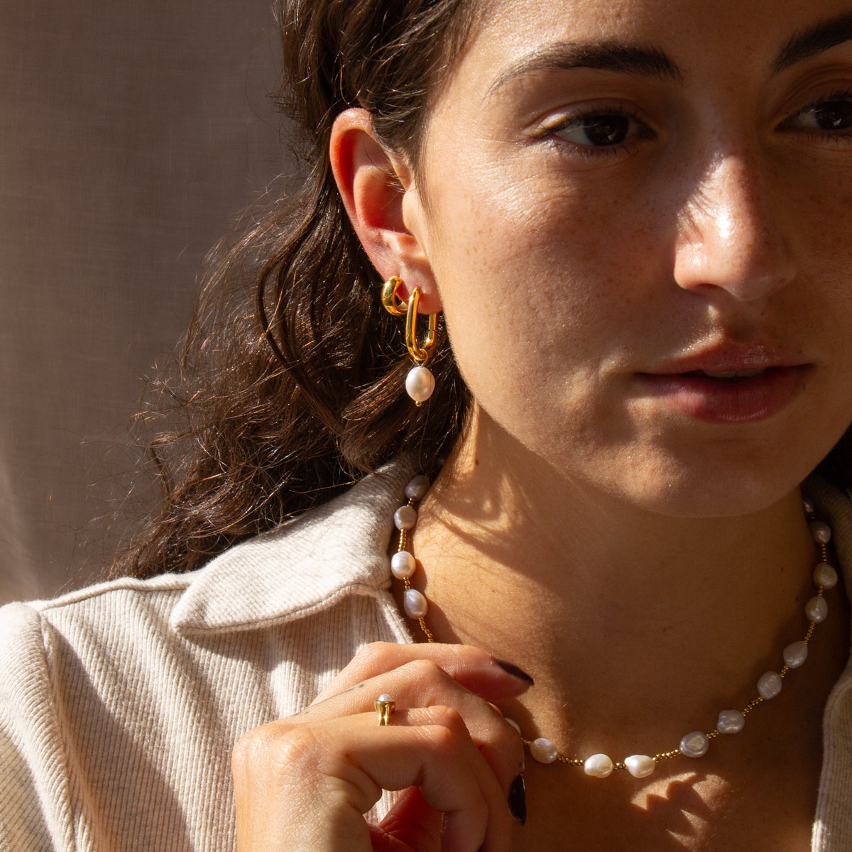 Lulu Pearl Necklace