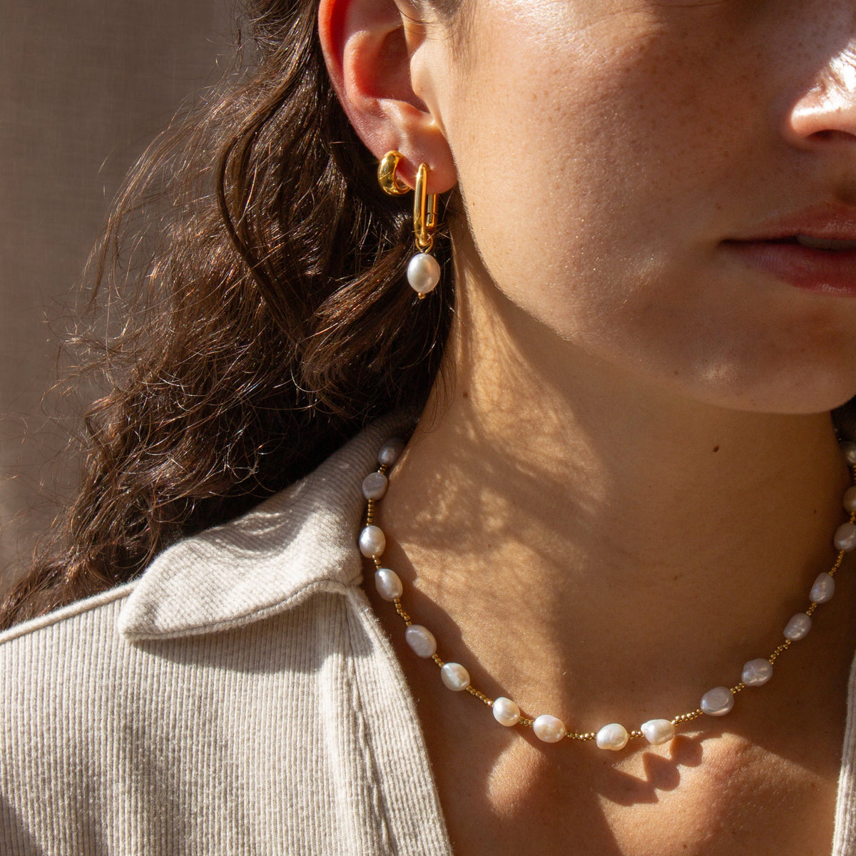 Lulu Pearl Necklace