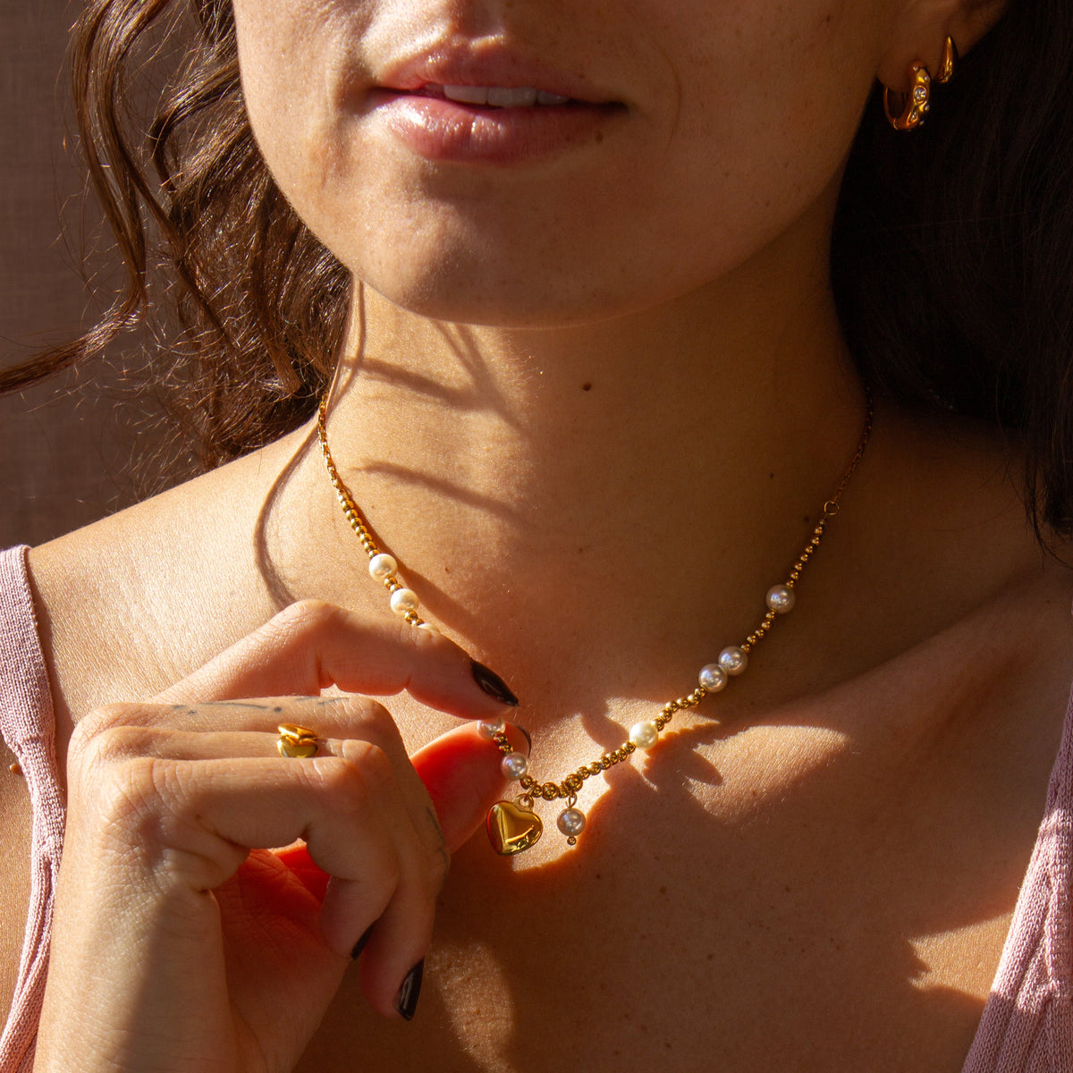 Ashley Pearl Necklace