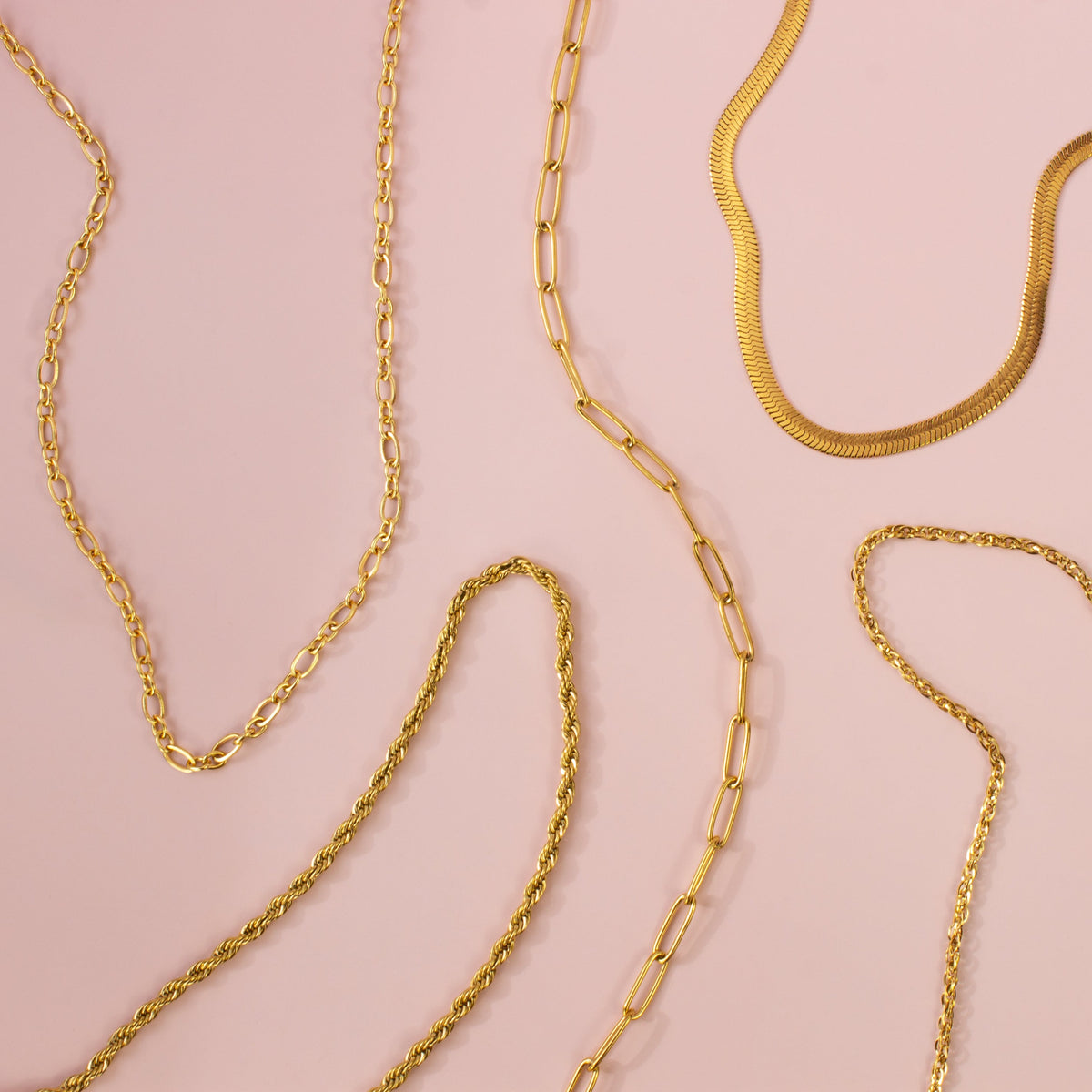 Ophelia Paperclip Chain Necklace