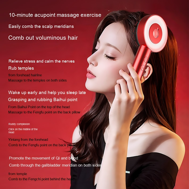 Scalp Massage Comb – Stimulating Hair & Scalp Care Tool for Daily Use