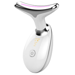 EMS Microcurrent Neck & Face Lifting Device – Anti-Aging Skin Tightening Tool