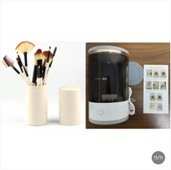 Electric Makeup Brush Cleaner – Cleans & Dries Brushes in Seconds